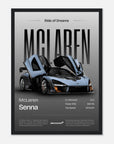 Mc Laren Senna art for fashion