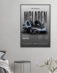 Mc Laren Senna art for fashion