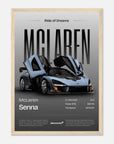 Mc Laren Senna art for fashion
