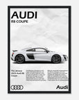 Audi R8 Coupe 2023 Motor car art - SKANDINAVER