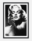 Marilyn Monroe art frame poster - SKANDINAVER