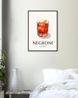 Negroni Klassisk art frame poster - SKANDINAVER
