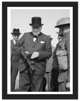 Winston Churchill wartime artwork - SKANDINAVER