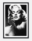 Marilyn Monroe art frame poster