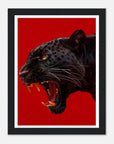 Cartier Jaguar wall art poster