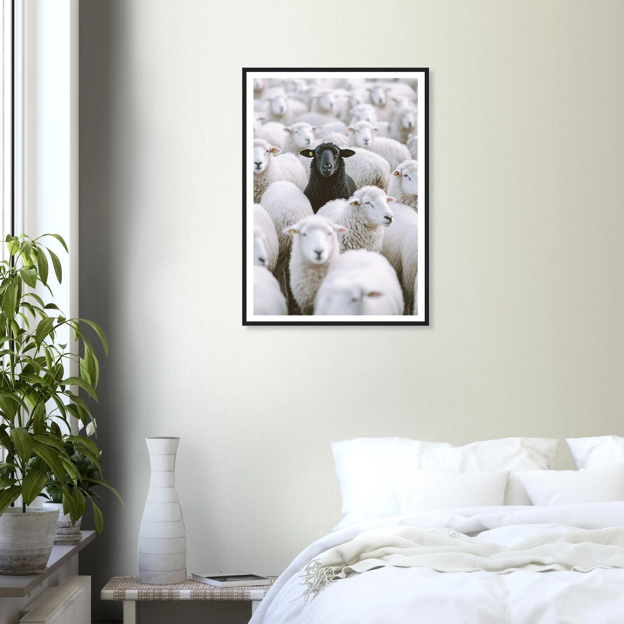 Det Sorte får art frame fashion