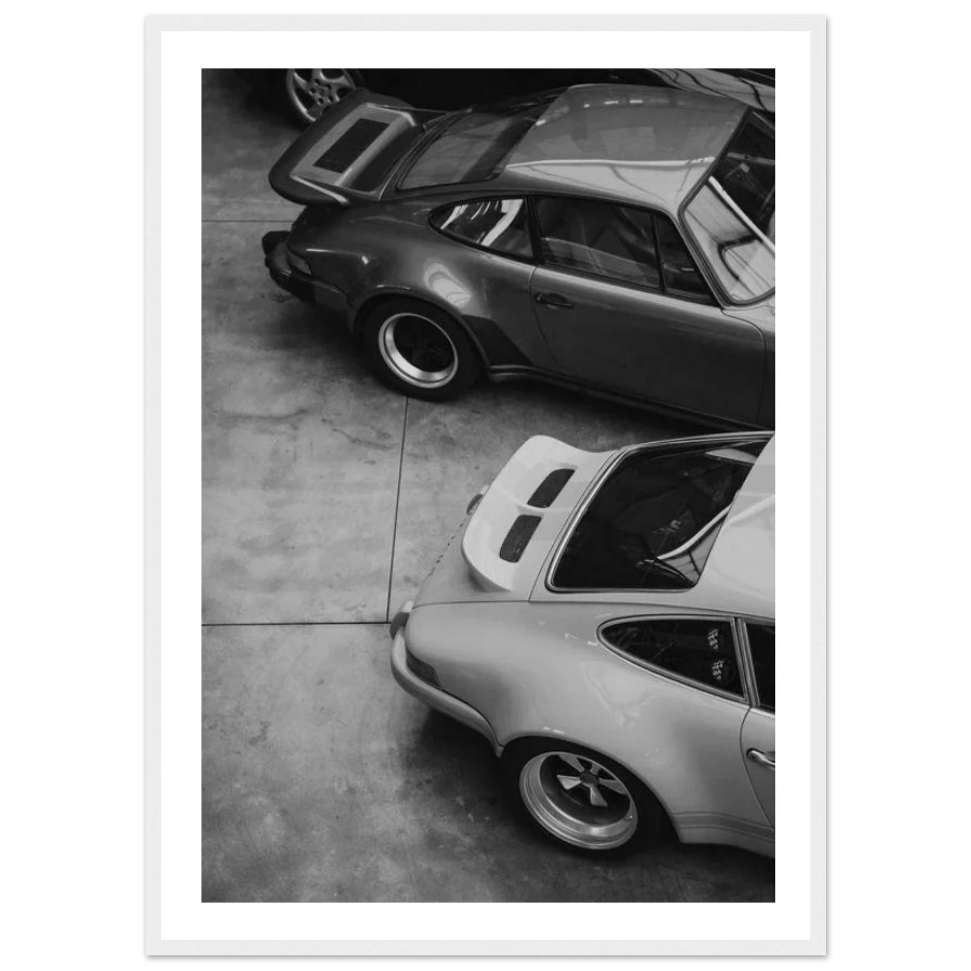 Porsche style art frame for fashion