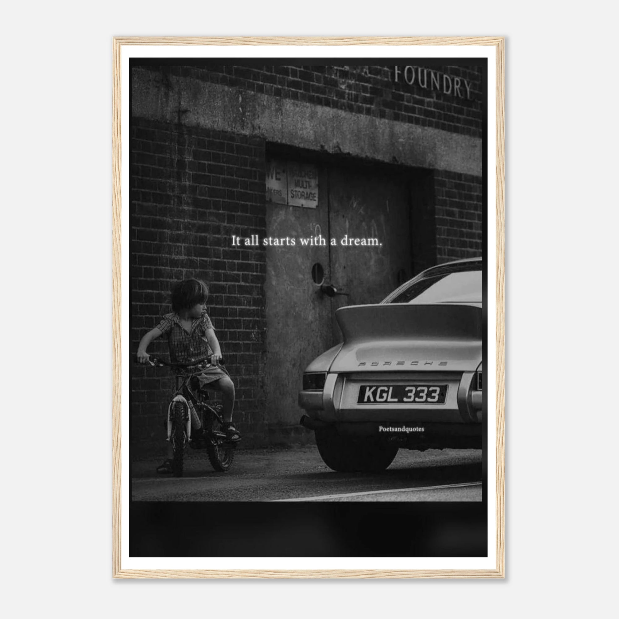 A dream art poster for fashion