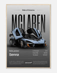 Mc Laren Senna art for fashion