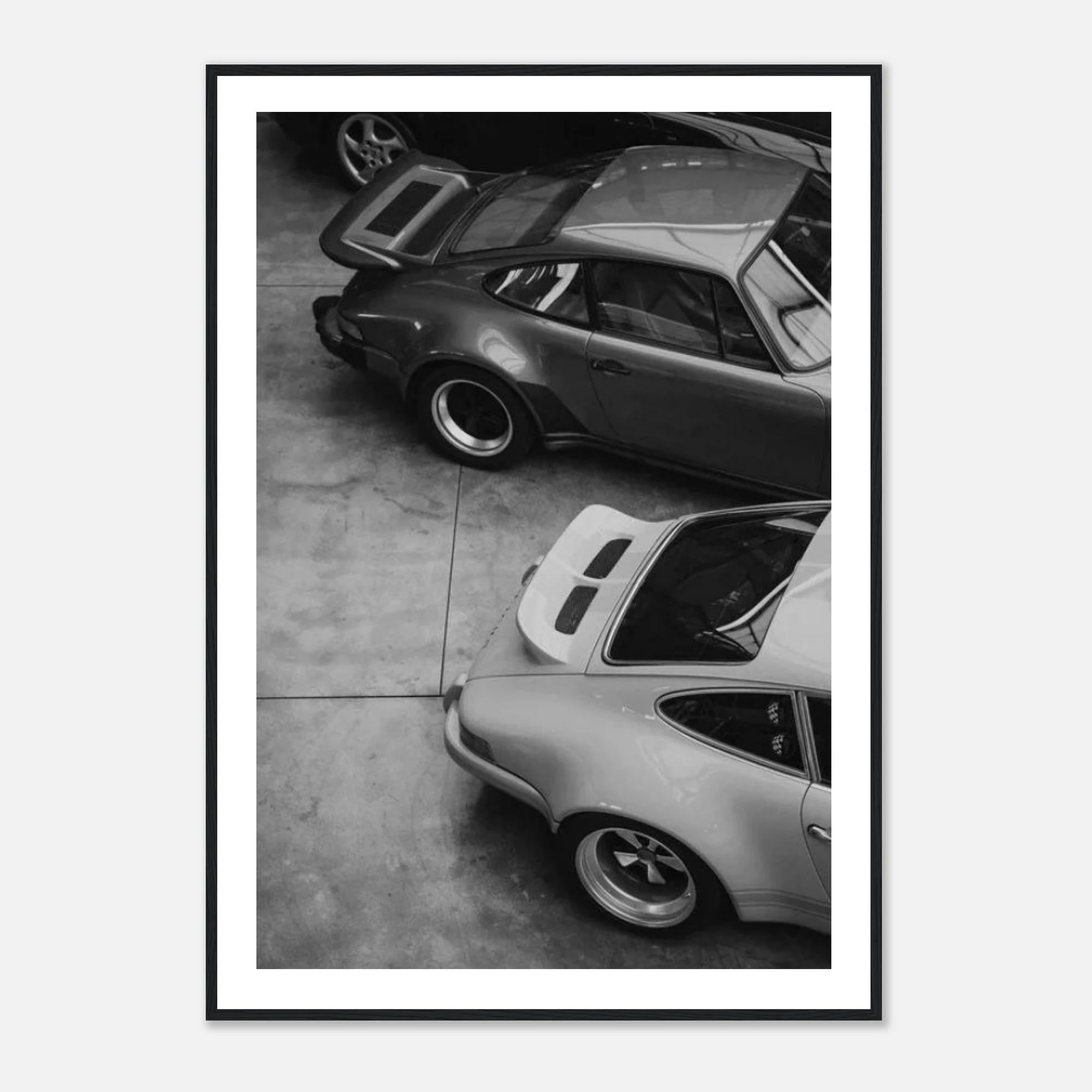 Porsche style art frame for fashion