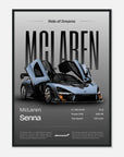 Mc Laren Senna art for fashion