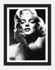 Marilyn Monroe art frame poster