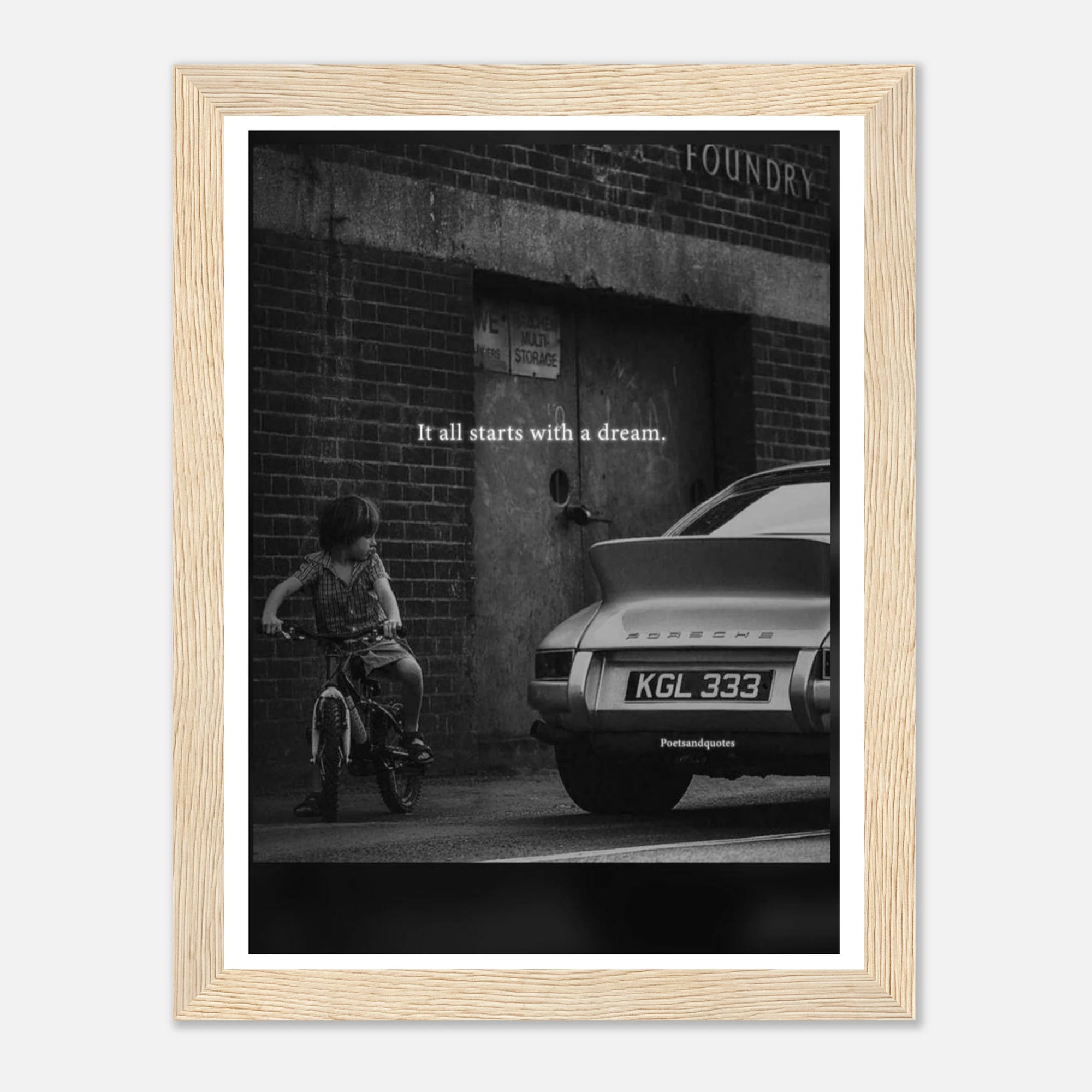 A dream art poster for fashion