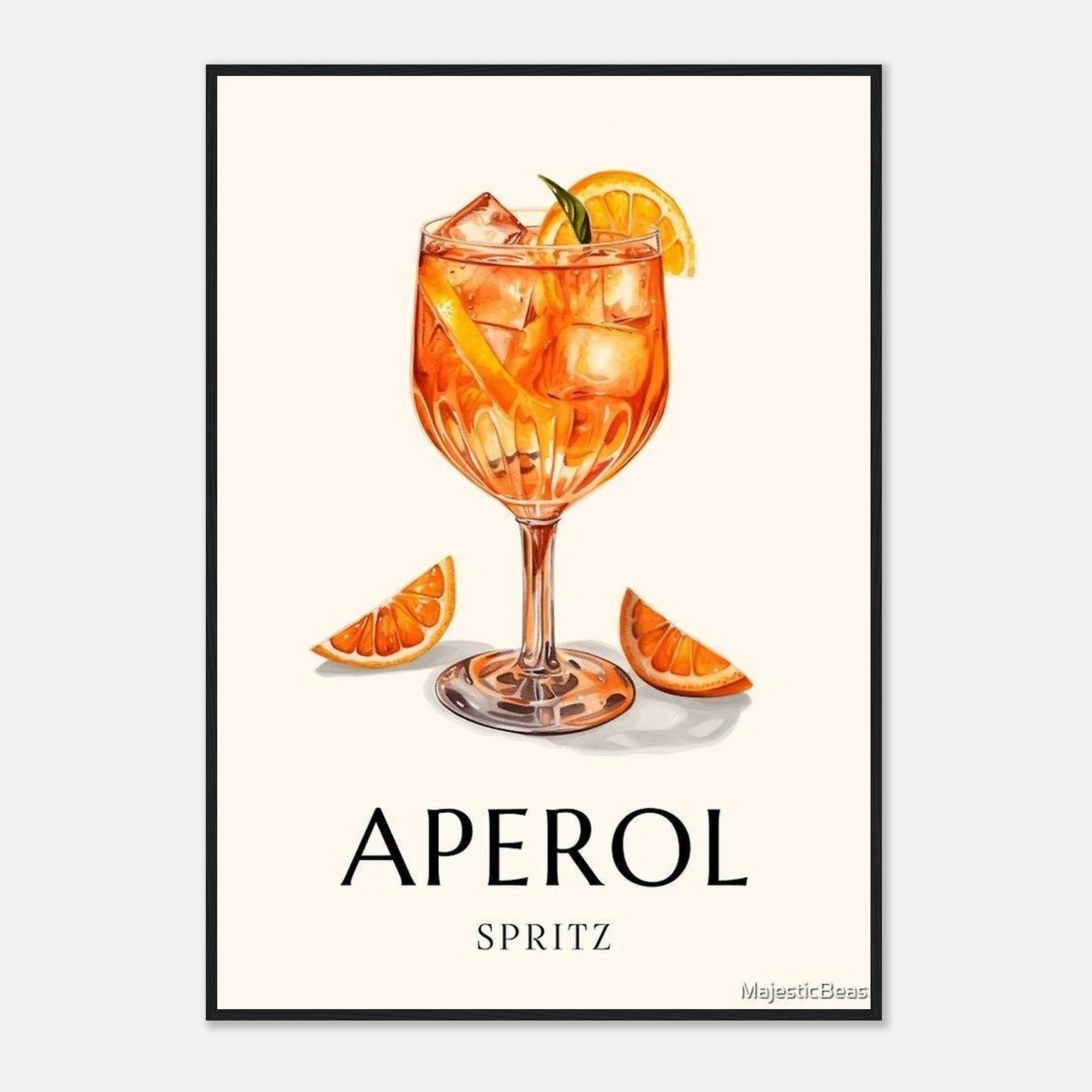 Aperol Spritz art frame Poster - SKANDINAVER