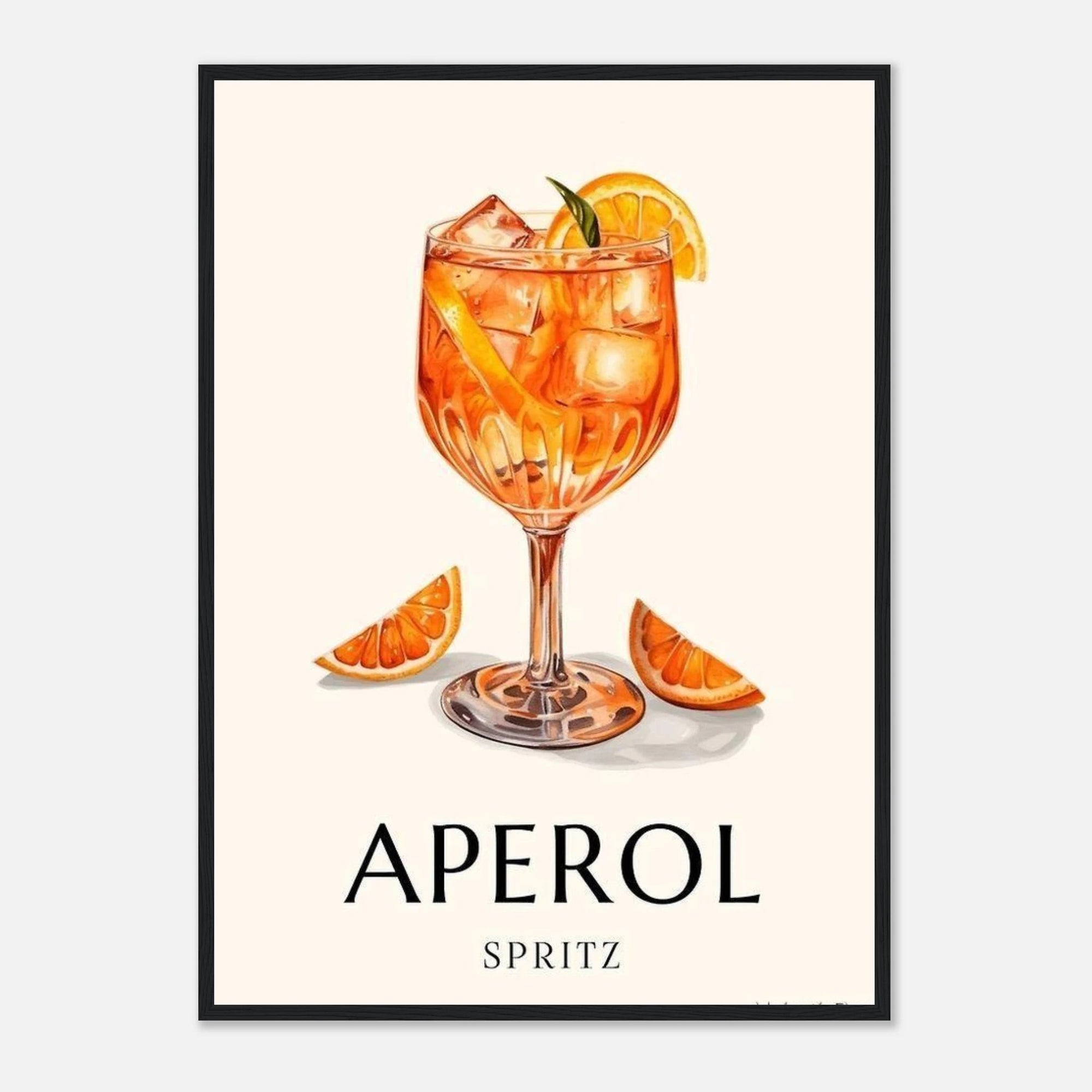 Aperol Spritz art frame Poster - SKANDINAVER