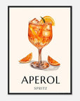 Aperol Spritz art frame Poster - SKANDINAVER