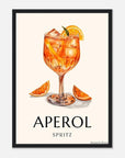 Aperol Spritz art frame Poster - SKANDINAVER
