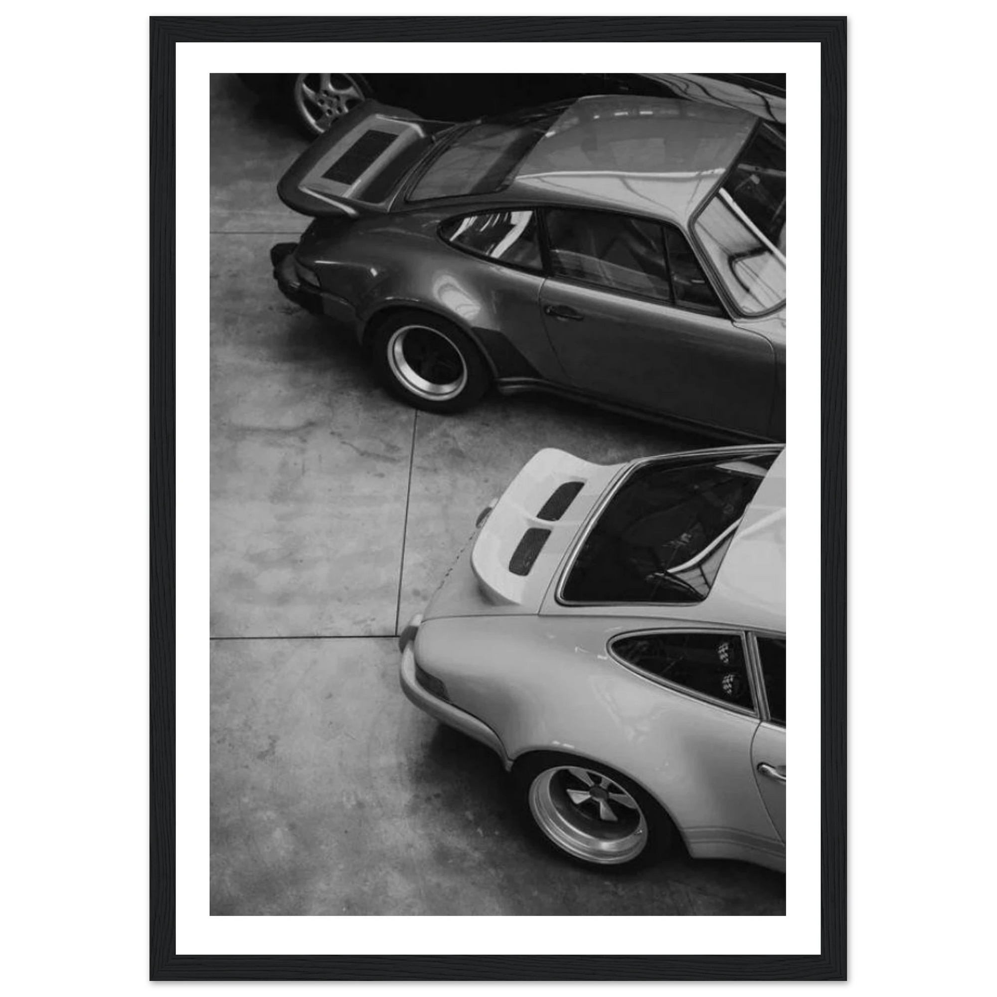 Porsche style art frame for fashion