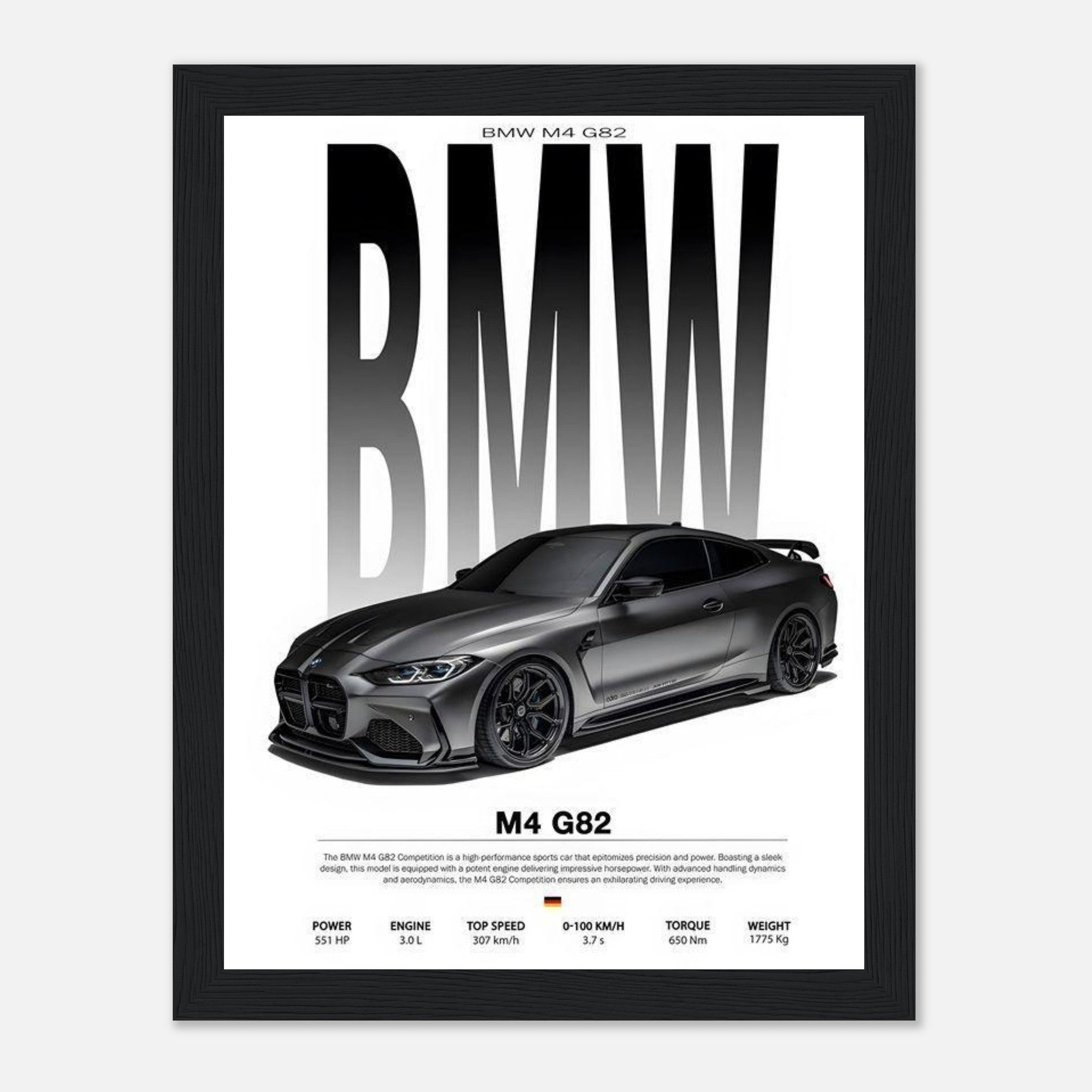 BMW M4 G82 Competition art for fashion - SKANDINAVER