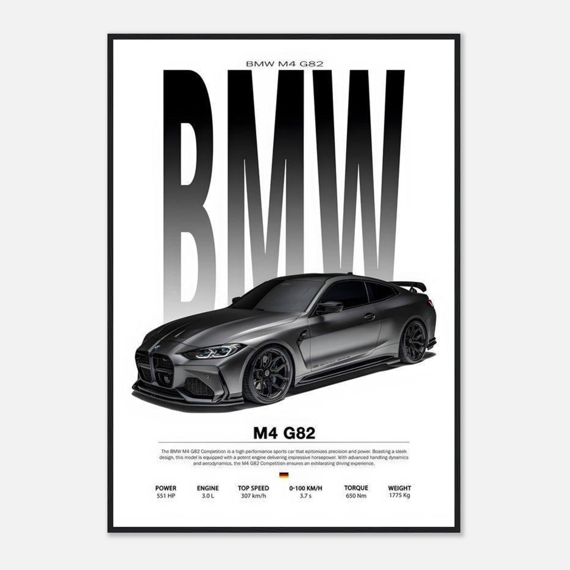 BMW M4 G82 Competition art for fashion - SKANDINAVER