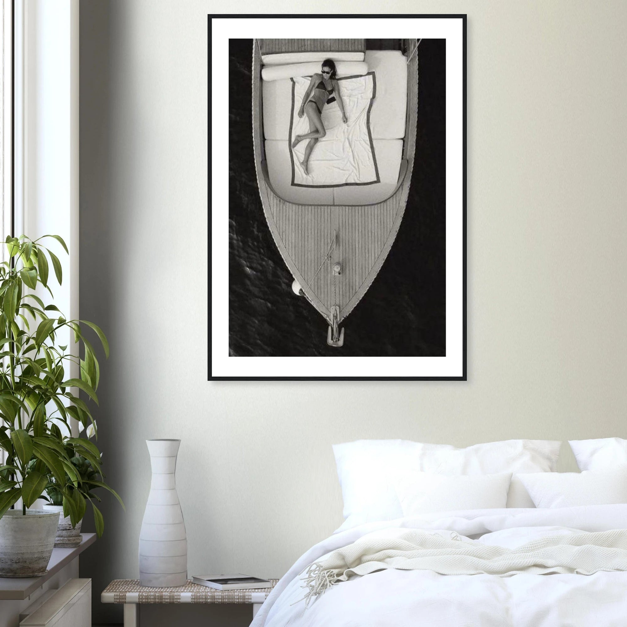 Boat Vacation art frame for fashion - SKANDINAVER