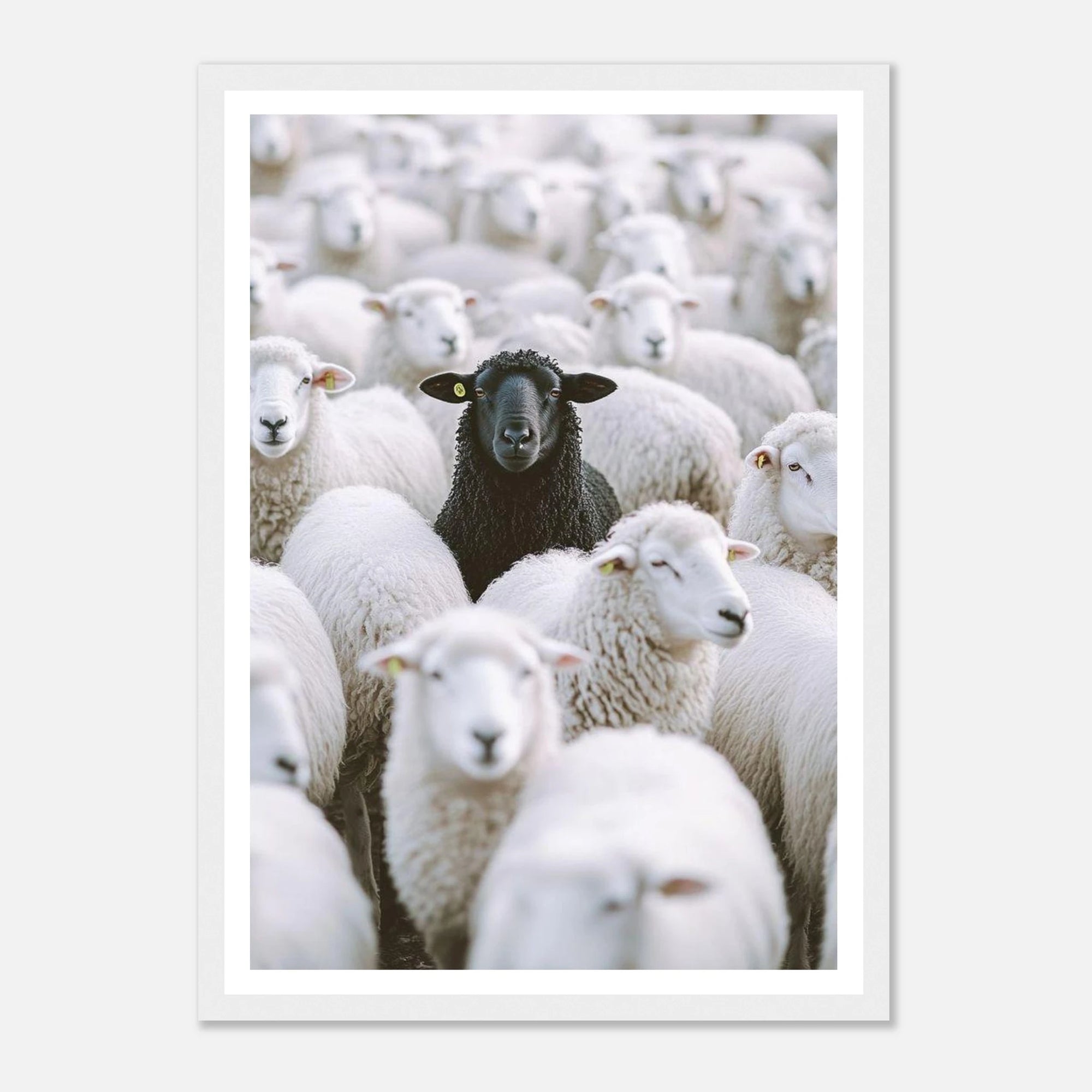 Det Sorte får art frame fashion