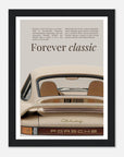 Forever Classic Porsche art frame
