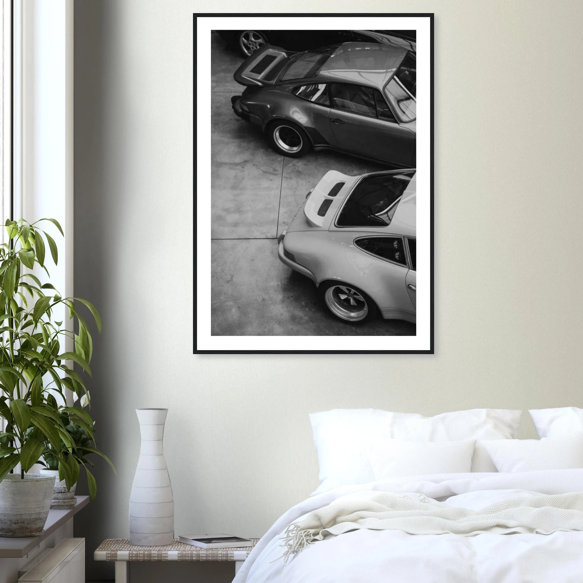 Porsche style art frame for fashion