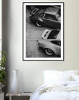 Porsche style art frame for fashion