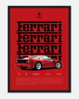 ferrari f40 legend iconic red supercar - SKANDINAVER