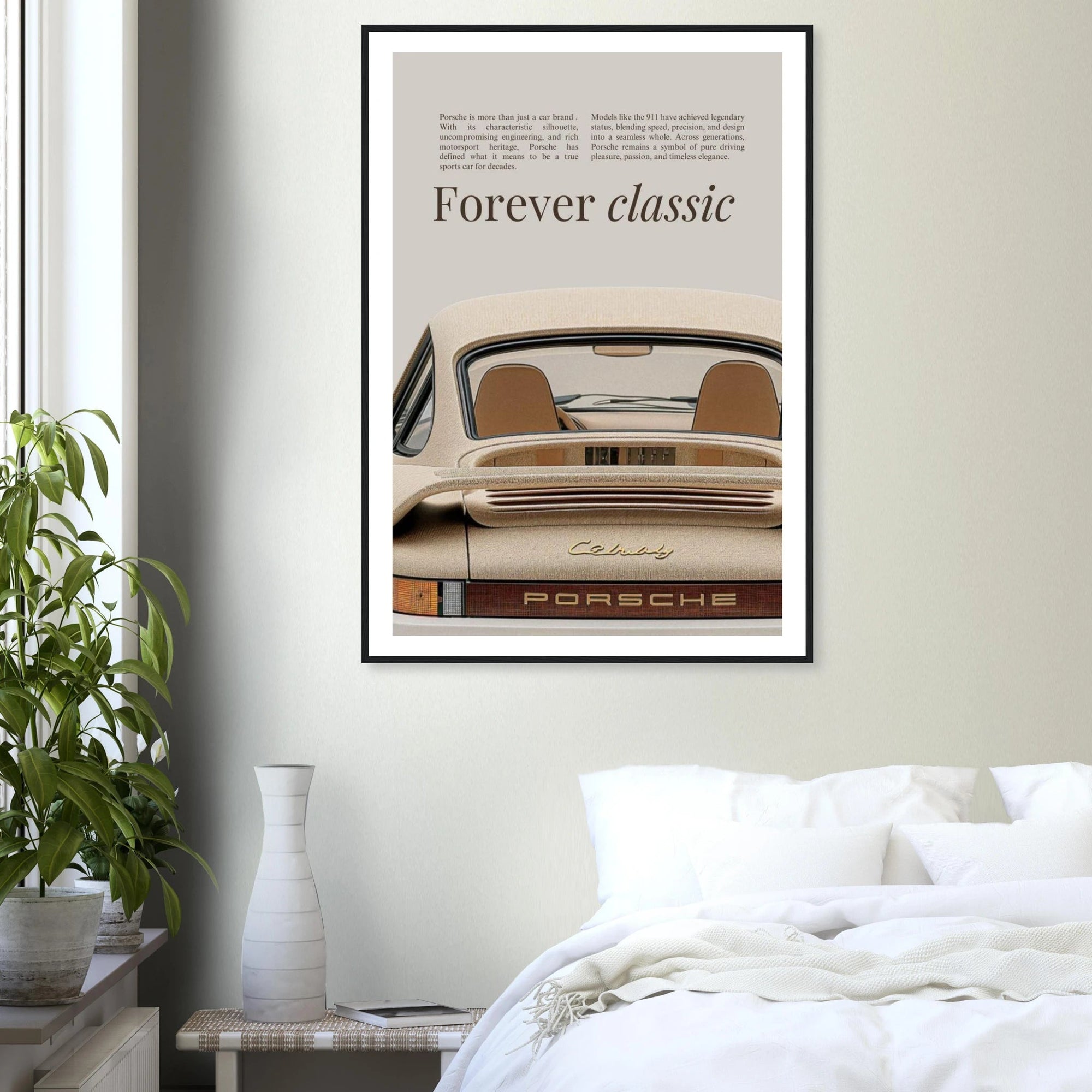 Forever Classic Porsche art frame - SKANDINAVER