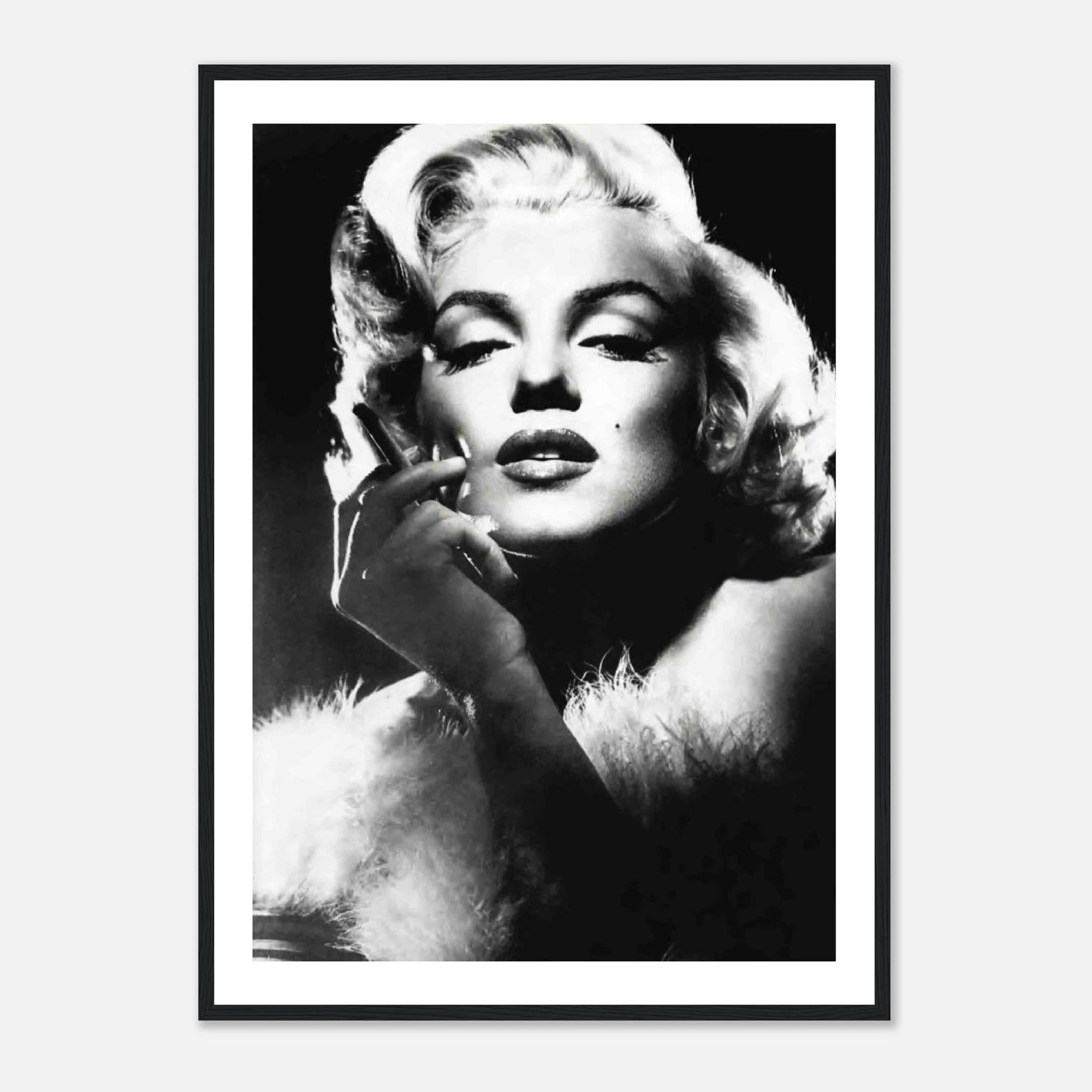 Marilyn Monroe art frame poster - SKANDINAVER