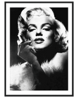 Marilyn Monroe art frame poster - SKANDINAVER