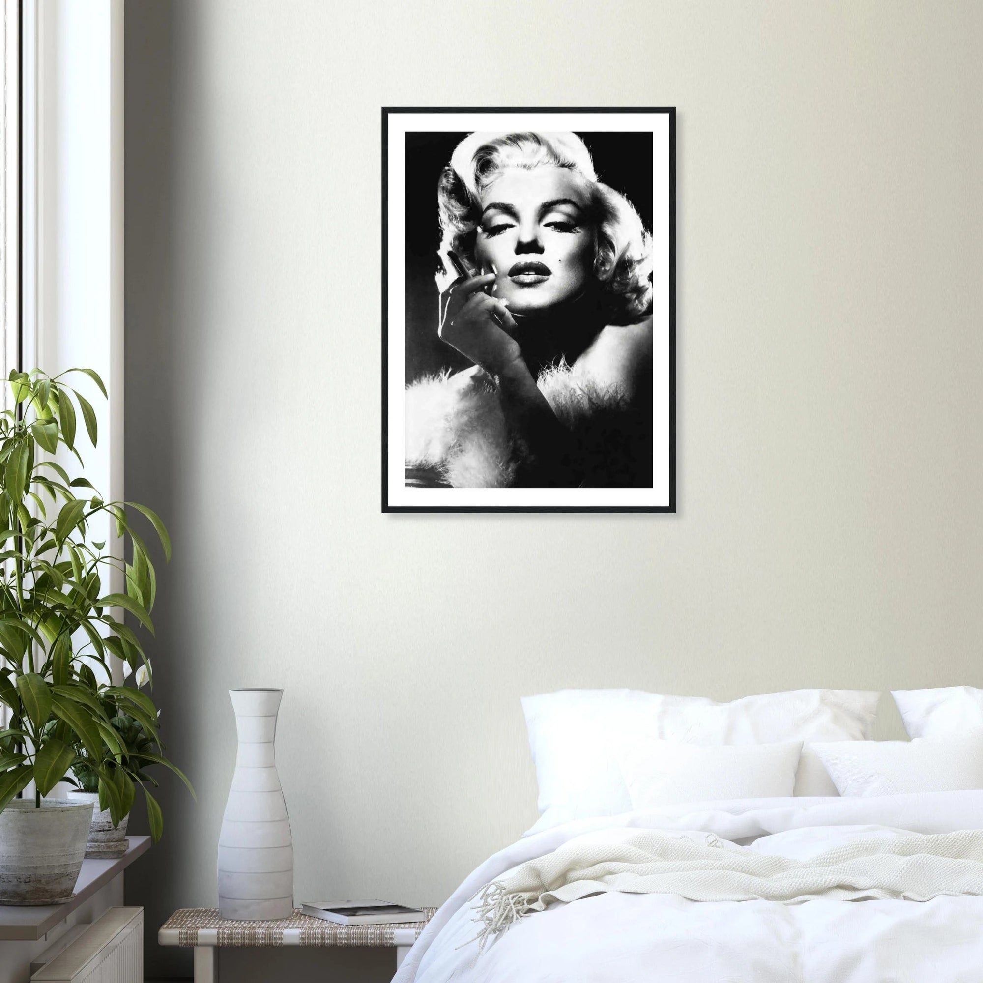 Marilyn Monroe art frame poster - SKANDINAVER