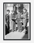 Motstandsfolk Møter britisk major mai 1945 - SKANDINAVER