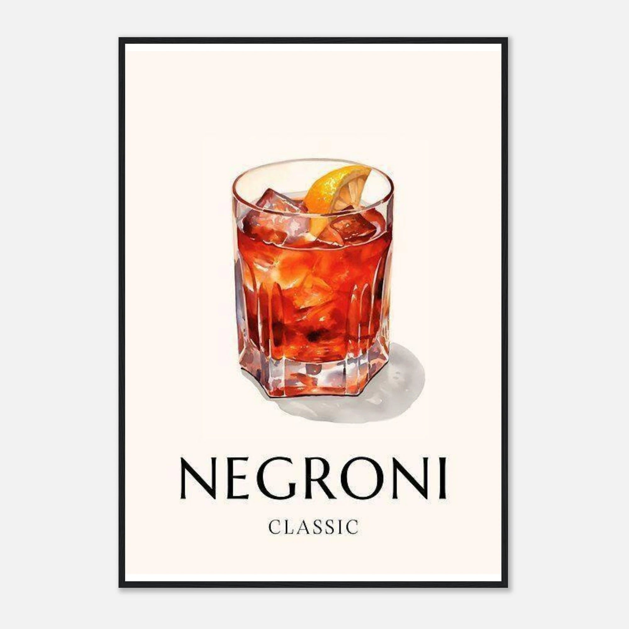 Negroni Klassisk art frame poster - SKANDINAVER