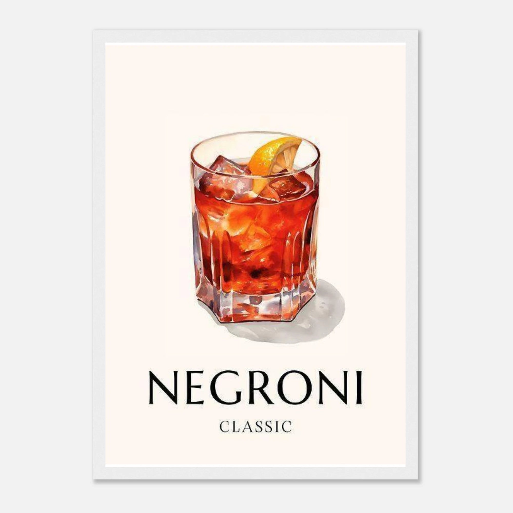 Negroni Klassisk art frame poster - SKANDINAVER