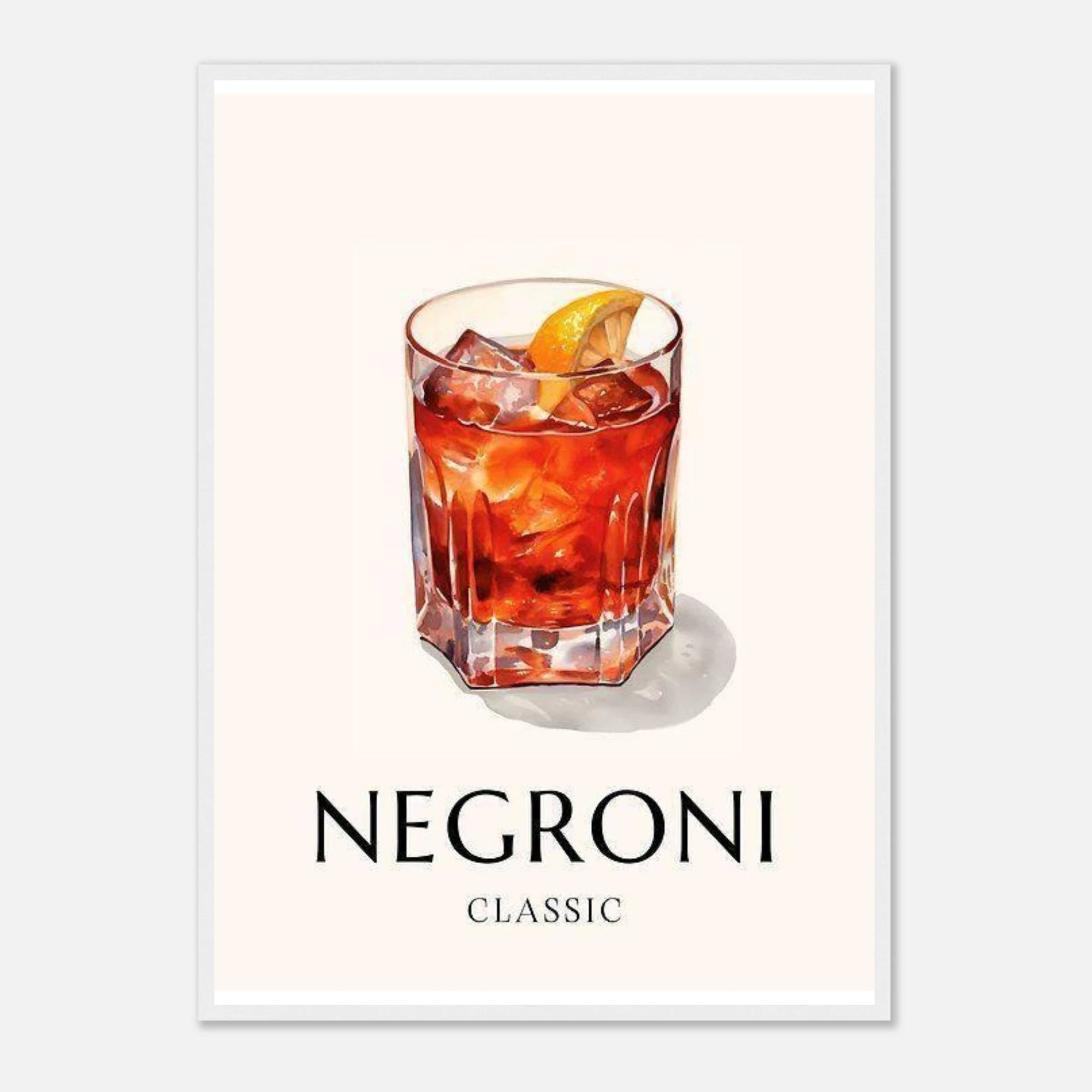 Negroni Klassisk art frame poster - SKANDINAVER