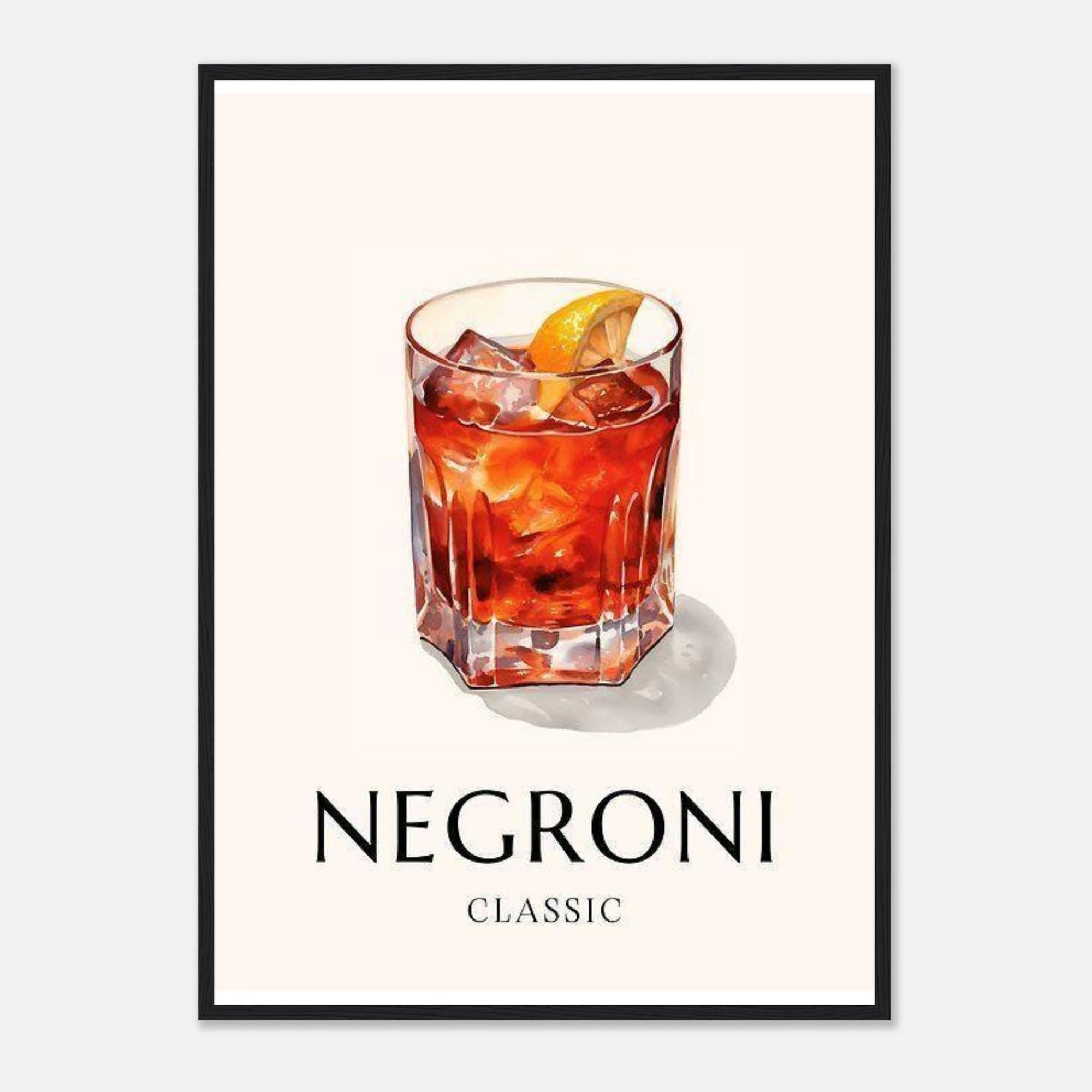 Negroni Klassisk art frame poster - SKANDINAVER