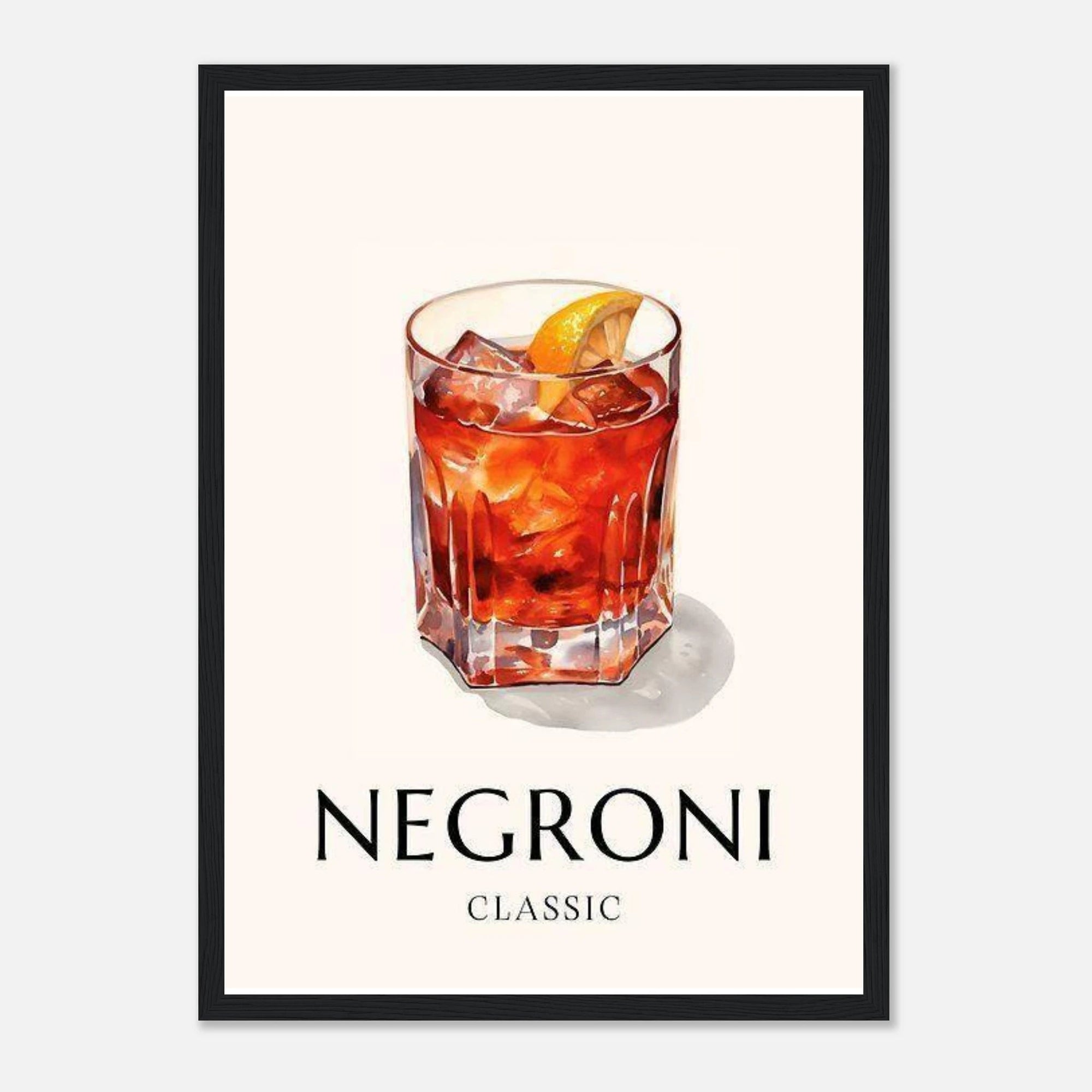 Negroni Klassisk art frame poster - SKANDINAVER