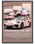 Porsche 911 GT3RS Millennial Pink - SKANDINAVER