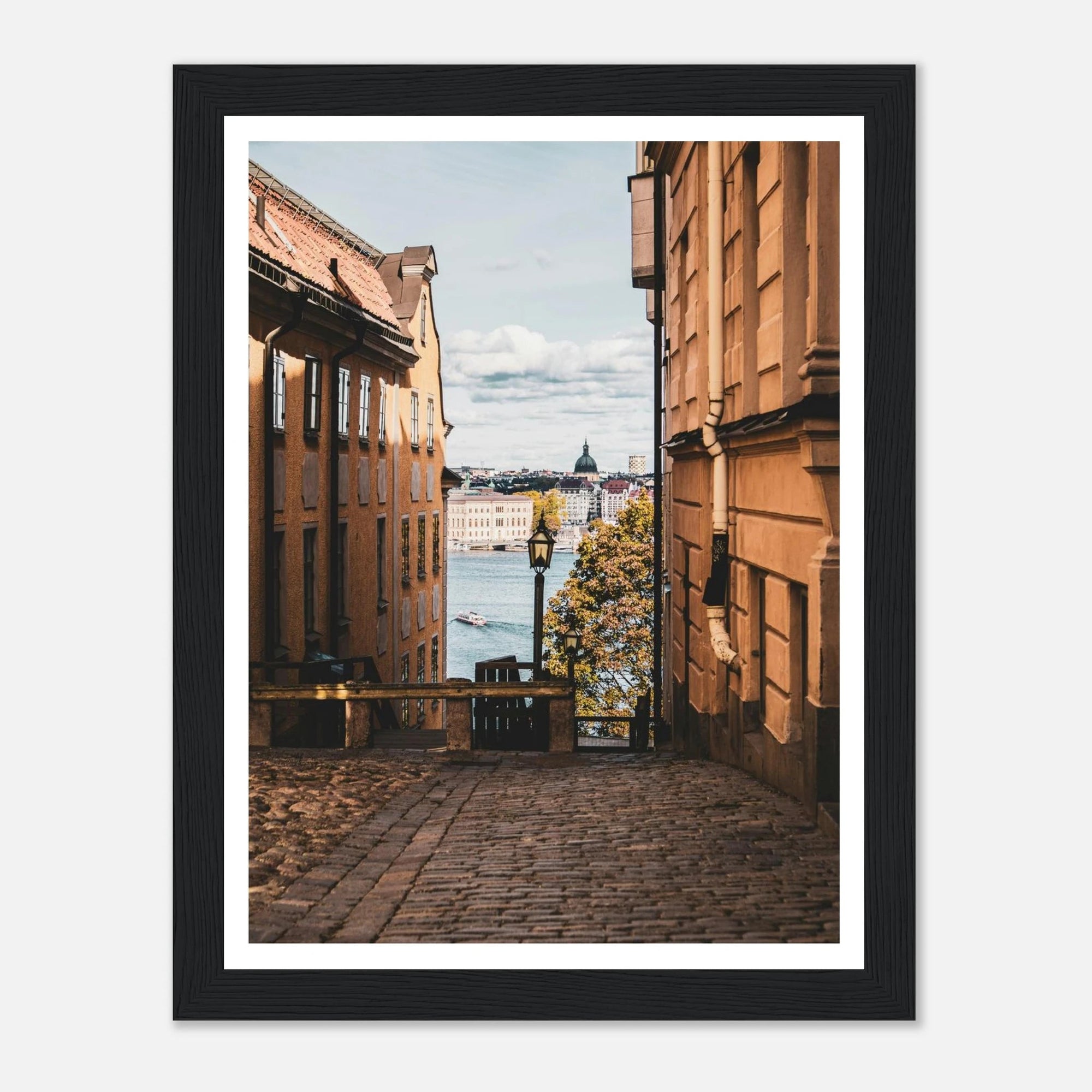 Stockholm Sommer art frame poster - SKANDINAVER