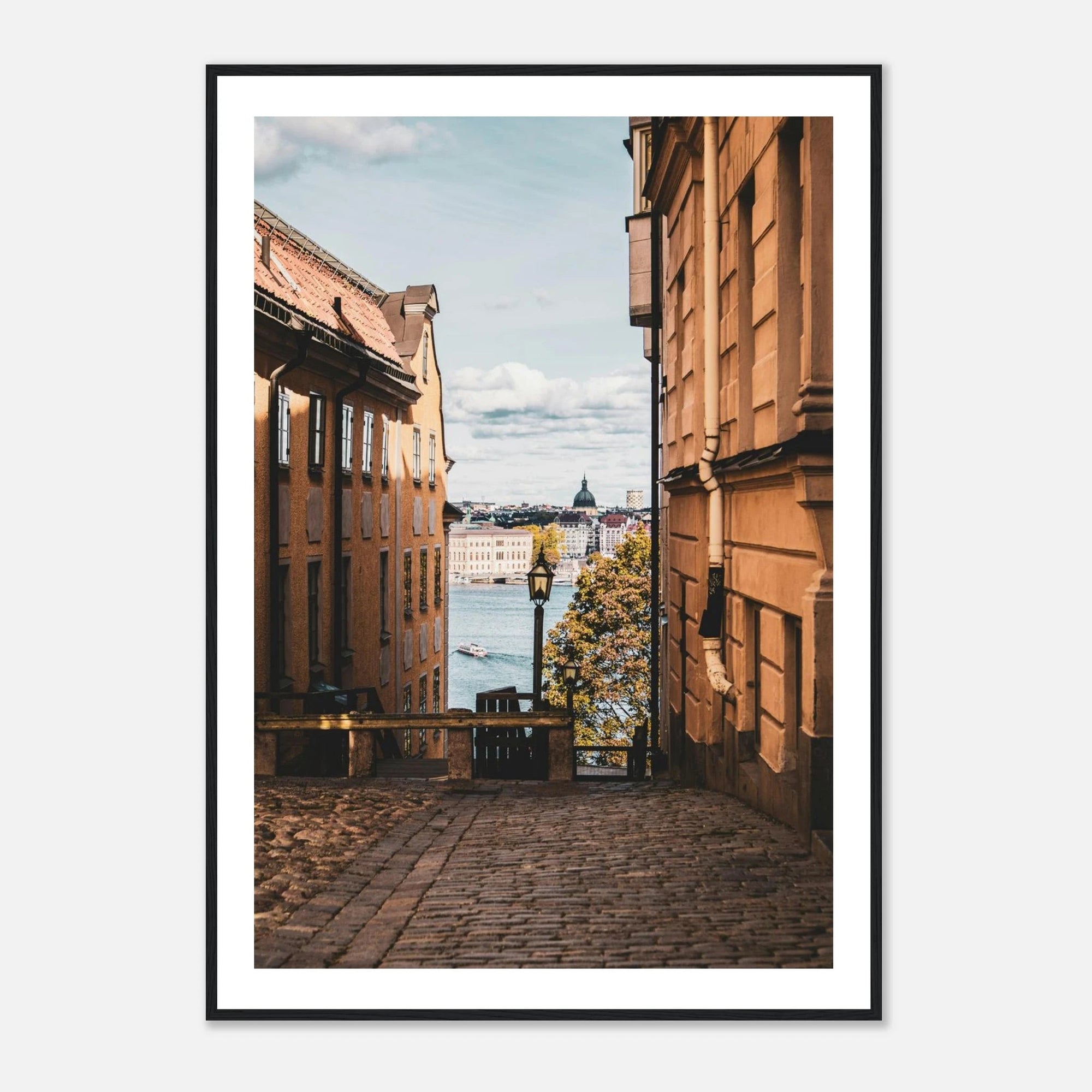 Stockholm Sommer art frame poster - SKANDINAVER