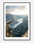 Trolltunga art frame for fashion - SKANDINAVER
