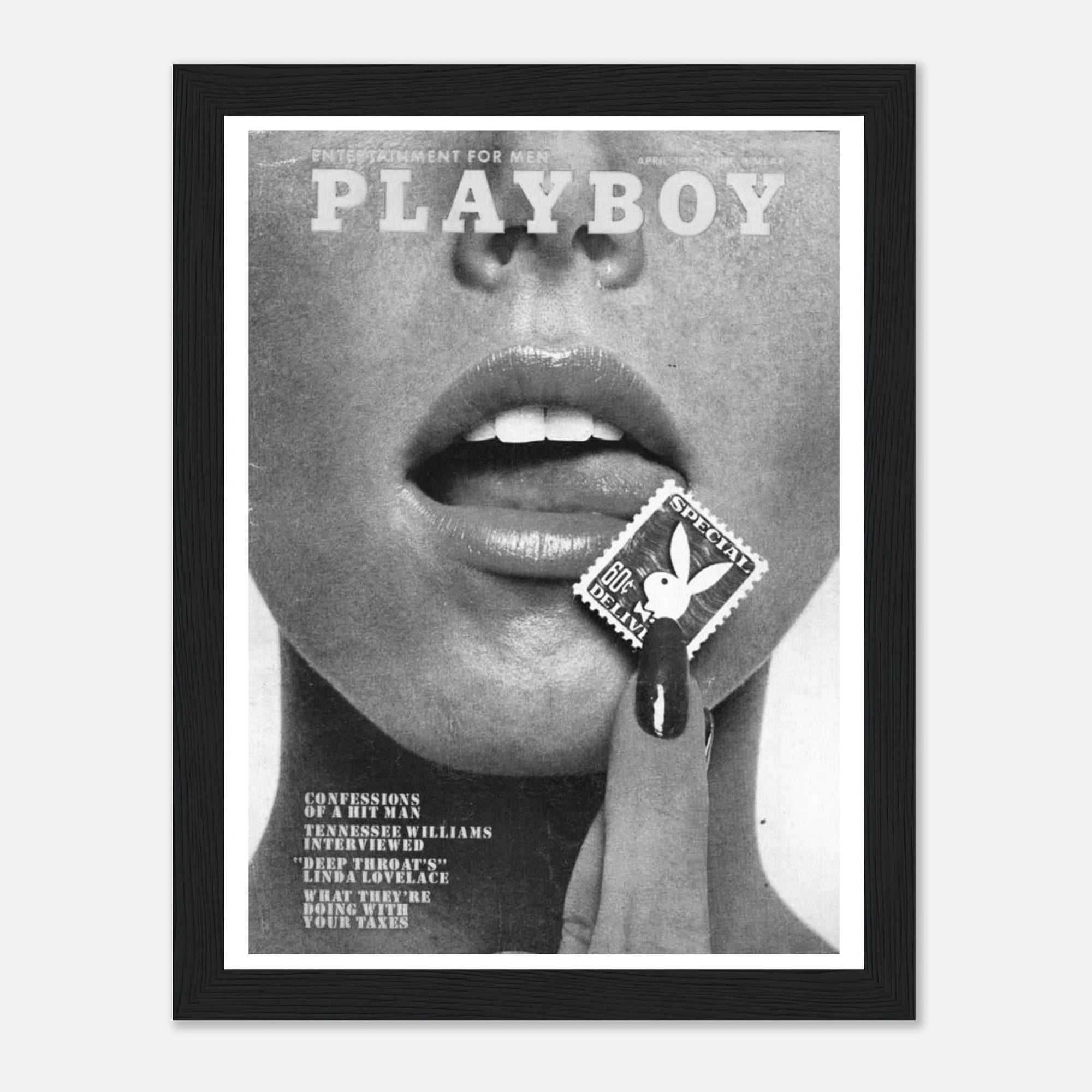 Vintage Playboy art frame for fashion - SKANDINAVER