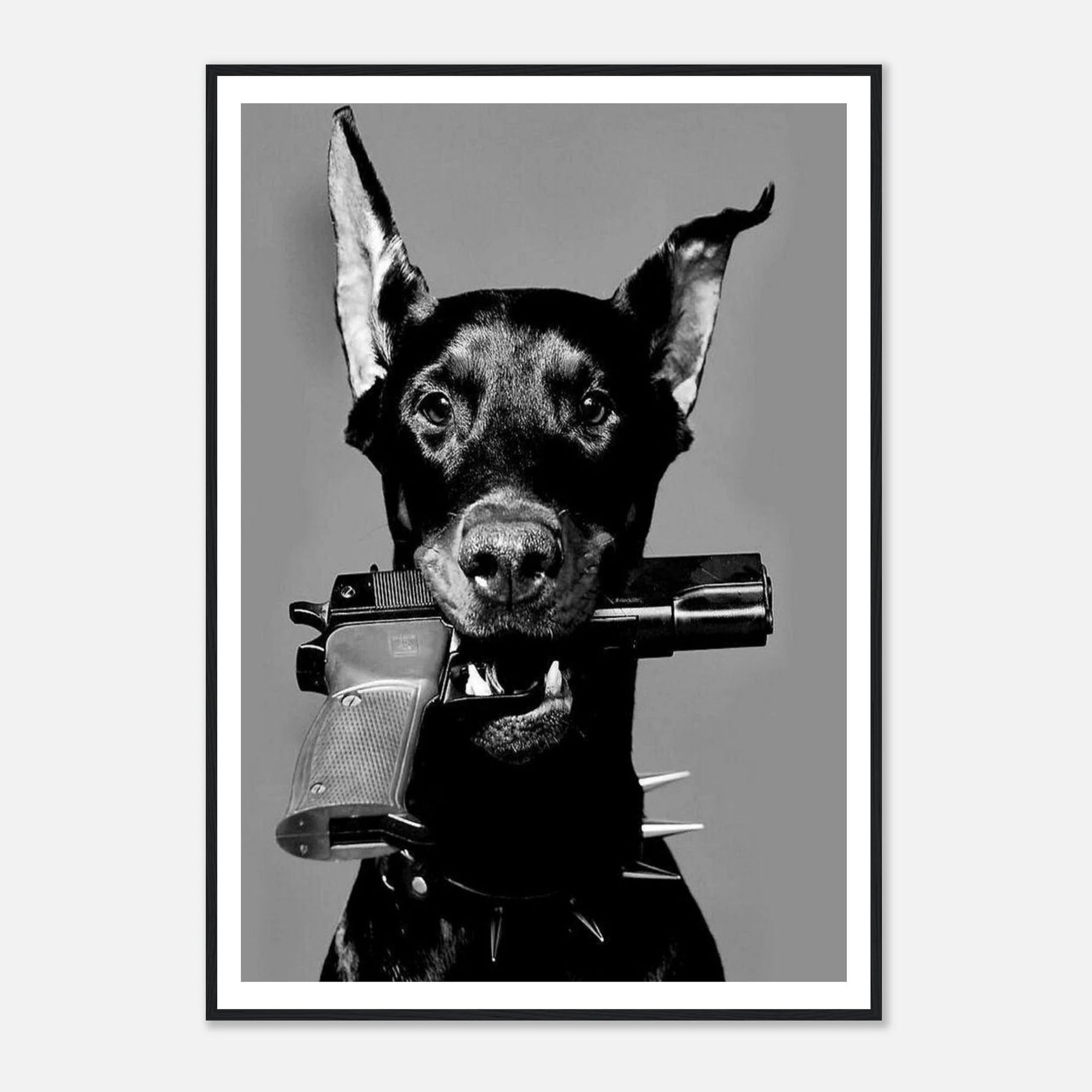 west - oslo - doberman art frame for fashion - SKANDINAVER