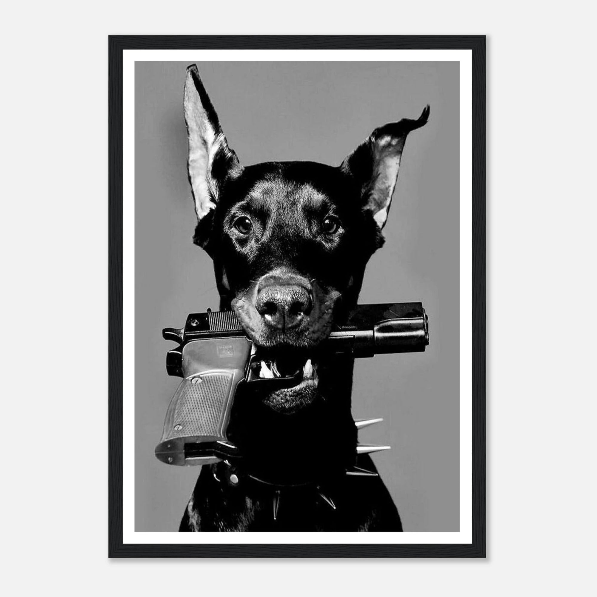 west - oslo - doberman art frame for fashion - SKANDINAVER