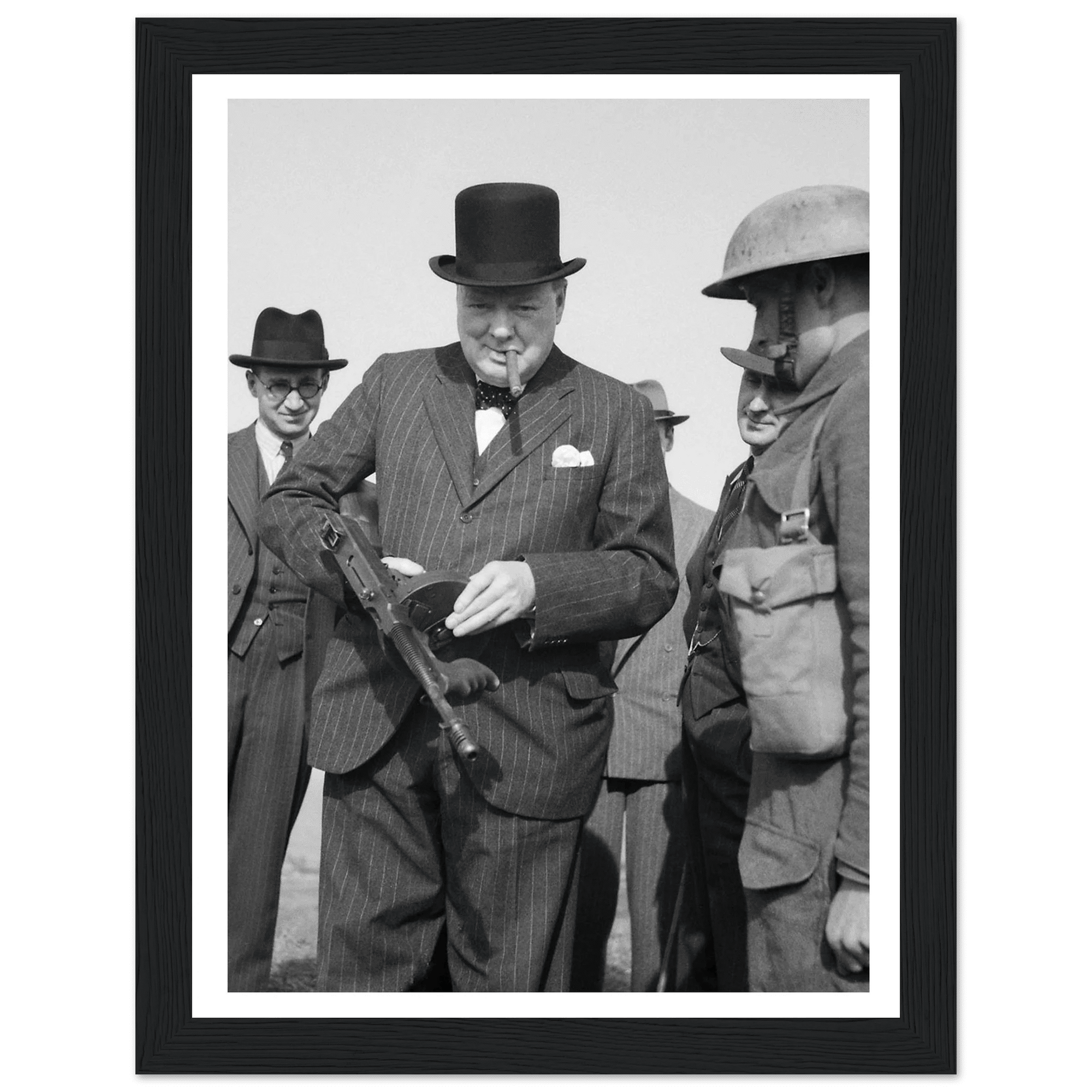 Winston Churchill wartime artwork - SKANDINAVER